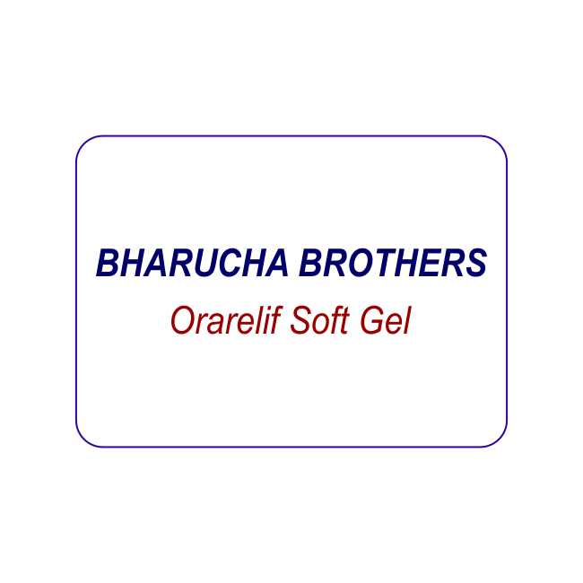 Bharucha Bros Orarelif Soft Gel