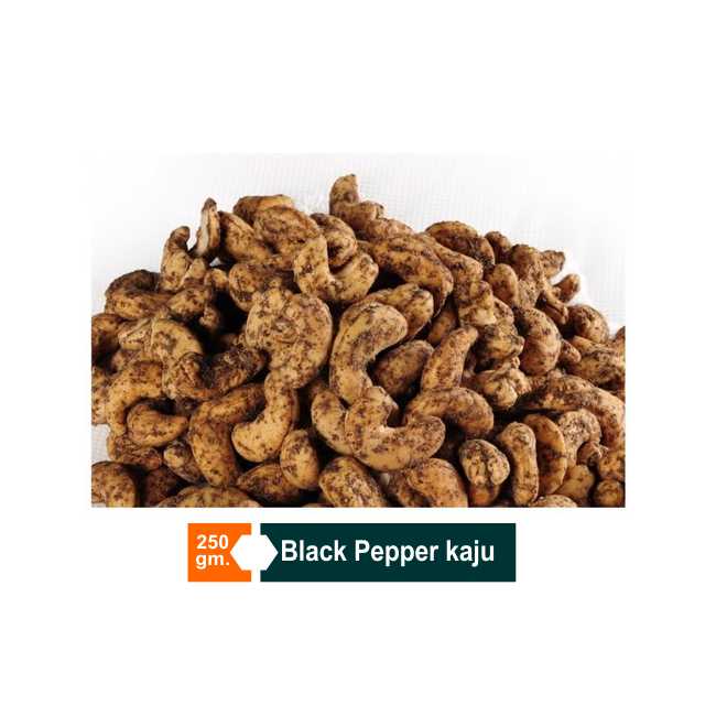 Black Pepper Kaju 250gm