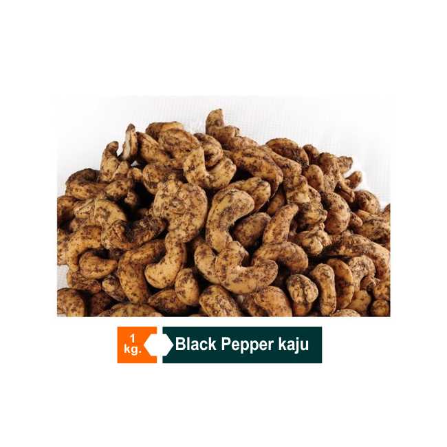 Black Pepper Kaju 1kg
