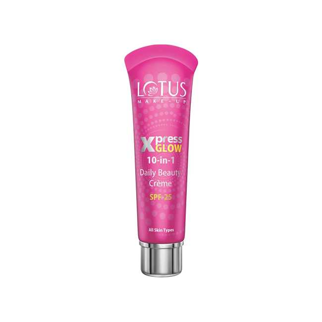 Lotus Xpress Glow Daily Beauty 10-In-1 Cream SPF 25 - Bright Angel