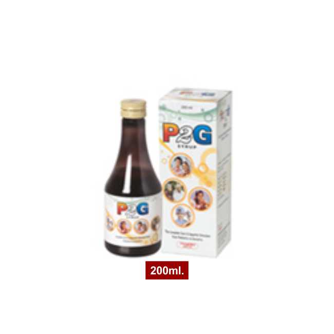 Pharmaveda  - P2g Syrup 200 ml