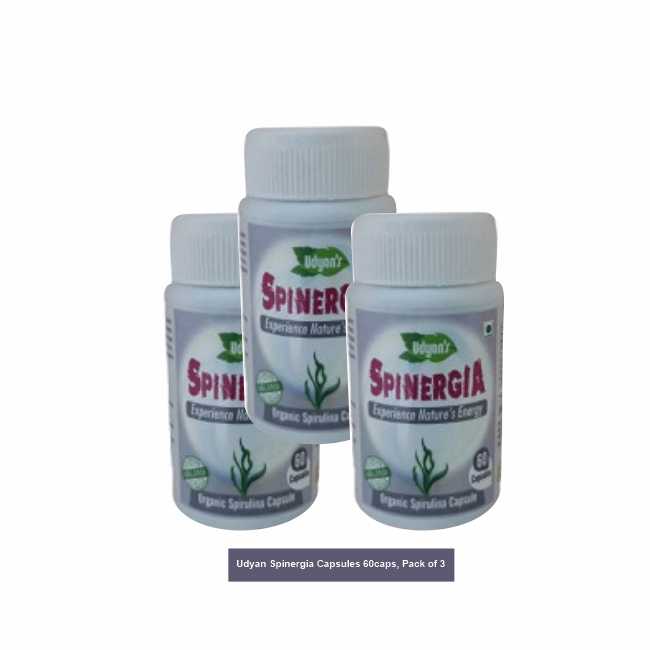 Udyan Spinergia Capsules 60caps, Pack of 3